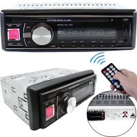 Universal car radio ISO Pioneer 1093 with removable panel player with USB and SD, Car radio player with remote control in the car