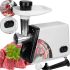 Кухонна електрична м'ясорубка Bitek BT-3367 3200W з насадками для ковбас і кебе і штовхачем, Побутова електром'ясорубка Вітьок 3200вт Біла