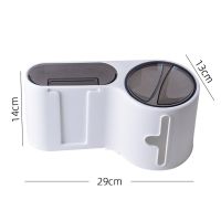 Настінний тримач для туалетного паперу Wall-Hanging Waterproof Tissuef Box SHH-1, органайзер для зберігання серветок з полицею на стіну MAG-736