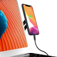 Magnetic Holder for Phone, Tablet for Laptop F11 Bracket Folding Magnetic Mount with Height Adjustment on the side panel of the laptop F-11