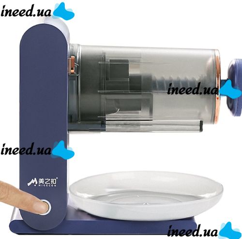 Mianmian XL-565 Automatic Machine for Making Soft Ice Cream , Electric Ice Cream Grinder for Continuous Ice Shaving