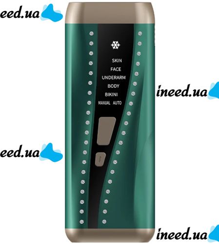 Professional Athome Ice Shedding T1 Laser Epilator for Facial and Body Hair Removal 36W Photo Epilator with Display and Cooling System