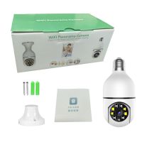 Беспроводная панорамная IP Wi-Fi камера видеонаблюдения в патрон L1 E27 Smart 3120S-DPXY 2MP, Поворотная умная WIFI лампочка камера с цоколем 1080P