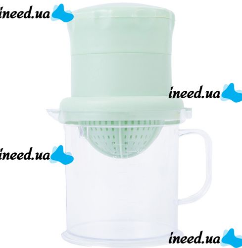 Ручна міні-соковижималка Juicer XL-295 чашкою для фруктів, Універсальна соковижималка фрешер для ягід з ємністю для соку XL 295