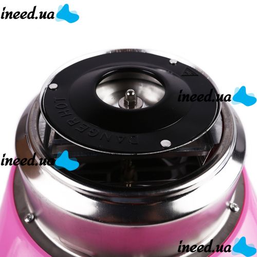 Мини аппарат для сладкой ваты Cotton Candy Maker GCM-520, Розовый, Машинка для сахарной ваты 500W, Сладкая вата для дома