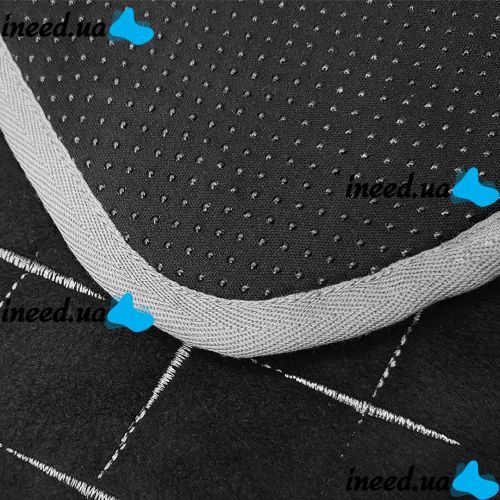 Square Mat Bedding Folem KM-56711 Heated for Chairs, Legs and Animals Heating Pad 45x45 cm 3 Modes of Operation from USB Power Bank in Bed Black