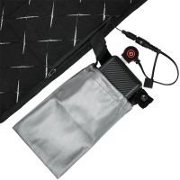 Rectangular mat bedding Folem K1 56702 heated for sofa and sleeping bag Warmer 160x80 cm 3 modes of operation from USB Power Bank in a case