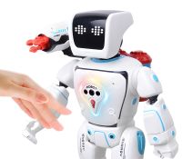 Бойовий гідроелектричний робот Yearlo War Robot 22005 з пультом і управлінням жестами від руки, інтерактивна іграшка розумний робот на радіокеруванні