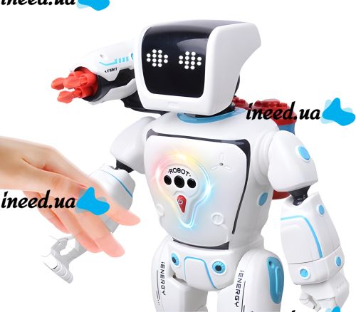 Бойовий гідроелектричний робот Yearlo War Robot 22005 з пультом і управлінням жестами від руки, інтерактивна іграшка розумний робот на радіокеруванні