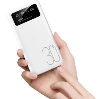 Charger UMB Power Bank 30000 mAh Martec Delicate 2xUSB with Flashlight, Portable Battery Powerbank External Battery Charging for Phone