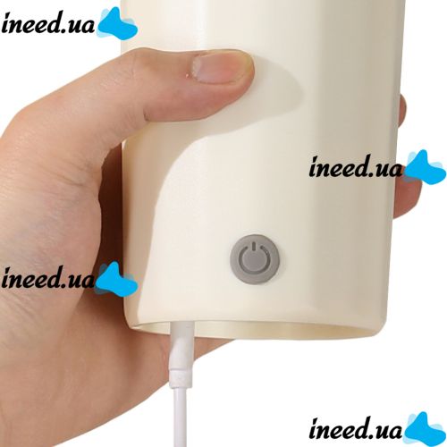 Автоматична чашка мішалка з кришкою Self Stirring Coffee Cup AND945 400 мл з міксером для розмішування кави та чаю, Термокружка з автосмешиванием