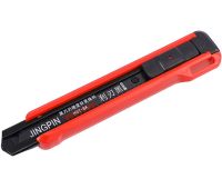 Stationery Telescopic Utility knife Jingpin HST-SK 18mm with retractable segment blade for finishing work, Construction knife for home
