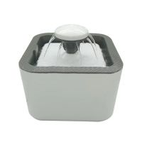 Автоматична поїлка-фонтан для собак і котів Pet Water FOUNTAIN, Безшумна автоматична поїлка для домашніх тварин, Питний фонтан для котів, сірий