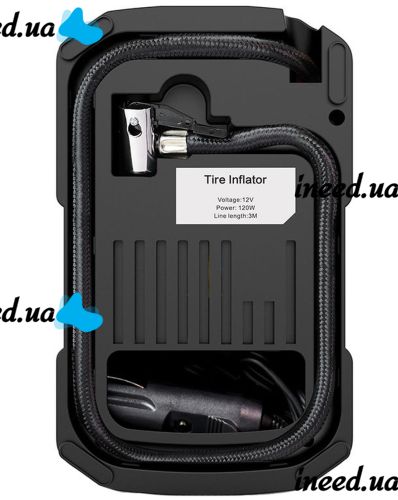 Hayden DA8003 Car Wired Compressor for Pumping Tires 150PSI from a 12V Cigarette Lighter, Car Compressor Pump with Display and Flashlight MAG-706