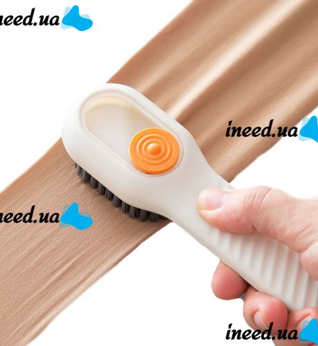 Multifunctional Universal Brush MHZ Cleaning Brush for Cleaning Clothes and Shoes, Dishwashing Brush with Detergent Dispenser