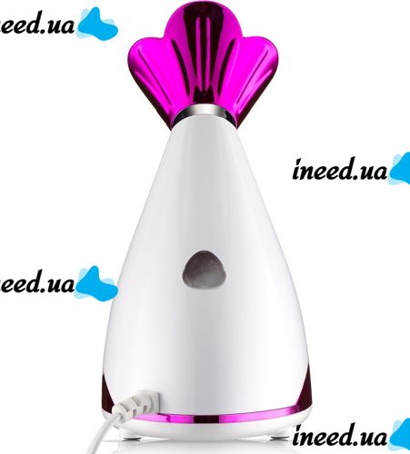 Парова сауна для омолодження та зволоження обличчя з інгалятором Phyopus Facial Ionic Steamer CL-5358, Розпарювач 2в1 з іонізатором для чищення шкіри