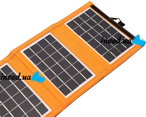Складная солнечная панель Xinpuguang CL-ZD0620 20W на 5 секций для зарядки телефона с USB, Водонепроницаемая гибкая батарея для кемпинга