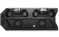 PS4 Slim, Pro Skytech 5 in 1 Game Console Stand Charging Dock for Playstation 4 Joysticks Stand with Cooling and USB Hub