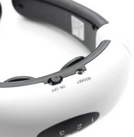 Электрический массажер для шеи Neck Massager HX-5880 импульсный миостимулятор для тела, электростимулятор для шейного отдела 3 режима на аккумуляторе