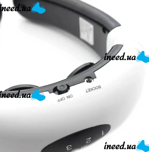 Электрический массажер для шеи Neck Massager HX-5880 импульсный миостимулятор для тела, электростимулятор для шейного отдела 3 режима на аккумуляторе