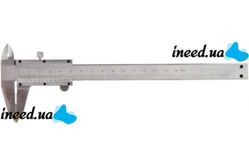Vernier Caliper KC-A150 0-150mm mechanical Vernier caliper with depth gauge in a case, 15 cm Vernier caliper for external and internal measurements made of steel