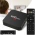 Смарт приставка для телевізора з пультом Ultra MXQ PRO 4K 1GB / 8GB, медіаплеєр Android 7.1, Цифрова ТВ приставка з вбудованим WiFi модулем Чорна