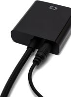 Конвертер HDMI на VGA універсальний відеокабель, адаптер перехідник для перетворення сигналу, аудіо вхід 3.5 mm Converter 1080P USB 34103