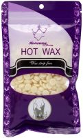 Цветной воск в гранулах для воскоплава Konsung Hot Wax 300 грамм профессиональный низкотемпературный пленочный воск для депиляции всех типов кожи