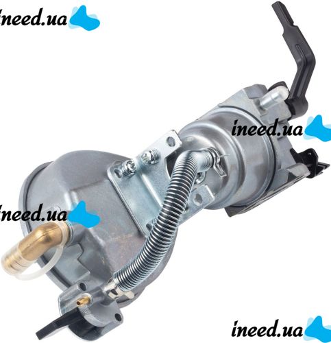Gas carburetor for a 4-6 kW Dual Fuel Carburetor gasoline generator with a gas gearbox and a switch for two types of propane-butane fuel
