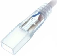 Кабель питания адаптер для светодиодной LED ленты 5050 Foton Power Cable Neon с контроллером 220V IP65, Шнур вилка для светодиодного неона от 220В