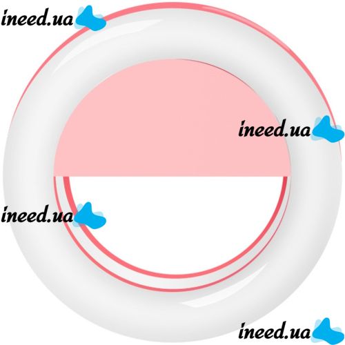 LED Selfie Ring Selfie Ring Light XL-191 8.5cm Backlight for Photo Lamp for Android IOS Phone Blue,Pink,Black