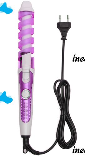 Spiral curling iron for hair styling Domotec MS-4901 device for curls and waves 19 mm cone curling tongs Nova NHC-8558