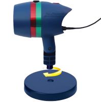 Кольоровий вуличний лазерний проектор Star Shower Motion Laser Light для прикраси будинку і вулиці, Новорічна Вулична лазерна підсвітка 12 програм