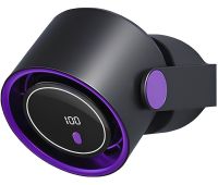 Circulating Fan M206 Tabletop Cordless Turbo Fan M206 Hanging Air Cooler, Fan with Display and LED Light USB VEN-1100