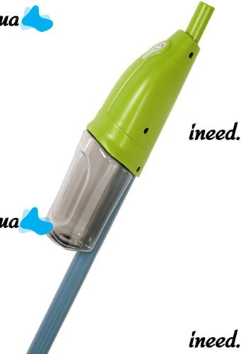 Швабра з розпилювачем і ємністю для води Healthy Spray MOP 350 мл портативна швабра спрей з насадкою з мікрофібри для прибирання та миття підлоги Зелена