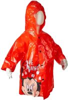 Children's Raincoat Disney Minnie Mouse Windproof Raincoat Raincoat with Long Sleeves and a bag to protect against wind and rain for Children Minnie Mouse