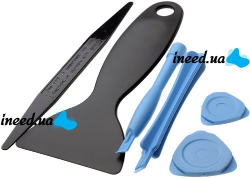 Набор ручных инструментов для разборки телефонов Opening Tools 1202 10 в 1 универсальный комплект отвёрток для вскрытия и ремонта электроники