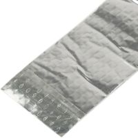 Heavy duty aluminum coated adhesive tape Butyl Self-Adhesive 1.2mm x 5cm x 10m, Aluminum Waterproof Adhesive Foil Scotch 10m Silver