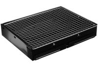 Folding BBQ Grill 43 cm BBQ Grill Portable TL-372 Folding Portable Charcoal and Wood Grill, Portable BARBECUE Suitcase with Mesh
