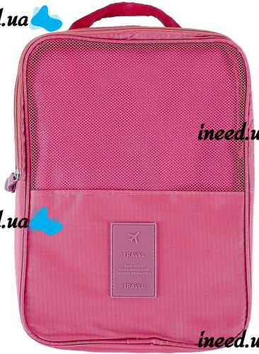 Сумка-органайзер для взуття Travel Series Shoes Pouch портативна водонепроникна Дорожня сумка, сітчастий органайзер чохол для зберігання на блискавці