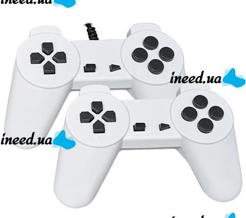 Dendy 8 Bit Game Station PS5 Game Console with Two Joysticks and 620 Built-in GS5 Games, Dendy G155 Children's Retro Console for TV