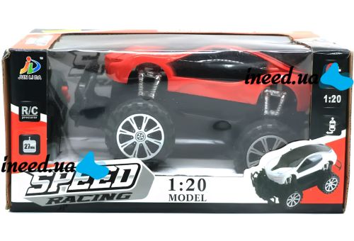 Машинка на радіокеруванні Speed Racing 1:20 дитячий гоночний позашляховик з пультом управління 27MHz і звуковими ефектами на батарейках від 6 років