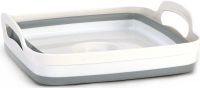 Folding Sink basket with drain Folding Cup portable Sink sink with stopper and handles, plastic basket for vegetables and fruits in the sink