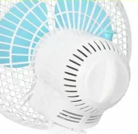 Переносний обертовий вентилятор Vivosun Fan HY-180 20W з прищіпкою для труби 2 швидкості, міні-вентилятор на кліпсі для обдування рослин HY180 Білий