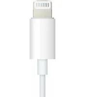 Універсальний кабель аудіо перехідник для навушників Lightning на 3.5 mm Aux Headphone Adapter J-002, Адаптер USB-C для телефону IPhone Білий