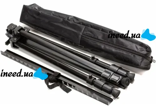 Напольная телескопическая тренога мольберт Brushme M01 55-167 см для рисования картин Регулируемый настольный штатив для холста MAALEO 23669 с чехлом