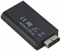 Компонентний перехідник конвертер PS2 PS3 to HDMI G300 для ігрової приставки Sony Playstation, відео та аудіо адаптер для ігрових приставок Чорний