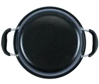 Kitchen cookware set Longziwei WOK HH23-005 2 pans and cauldrons for cooking 3in1, Cauldron and pan with non-stick coating MAG-782