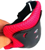 Children's Protection Kit 7in1 Kids Sport 44529 knee pads, elbow pads gloves and helmet for roller skating, Children's protection with bicycle helmet