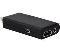 Компонентний перехідник конвертер PS2 PS3 to HDMI G300 для ігрової приставки Sony Playstation, відео та аудіо адаптер для ігрових приставок Чорний